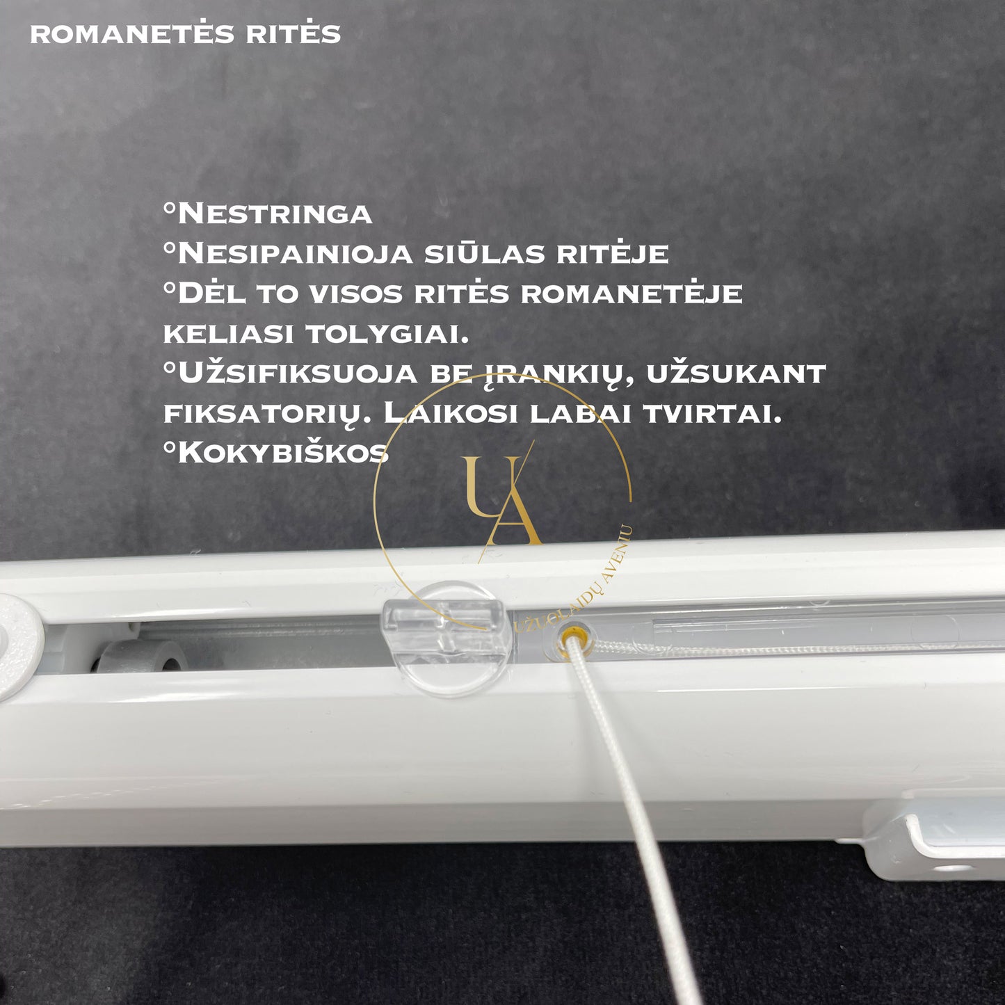 Romanetės mechanizmas – Užuolaidų Aveniu